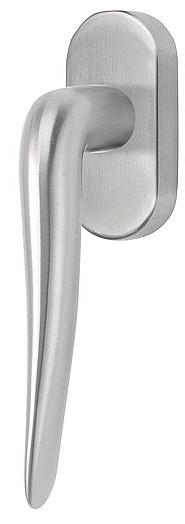 Draaikiepgarnituur BASICS LBXXDK-O Rechts Mat RVS