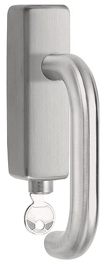 Draaikiepgarnituur BASICS LBI-19DKLOCK-O Rechts Mat RVS