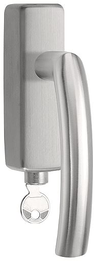 Draaikiepgarnituur BASICS LBXIVDKLOCK-O Rechts Mat RVS