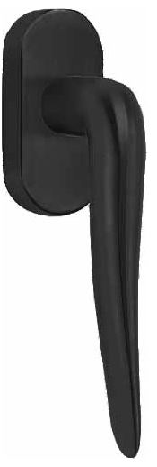 Draaikiepgarnituur BASICS LBXXDK-O Links Mat Zwart