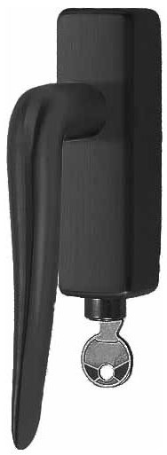 Draaikiepgarnituur BASICS LBXXDKLOCK-O Rechts Mat Zwart