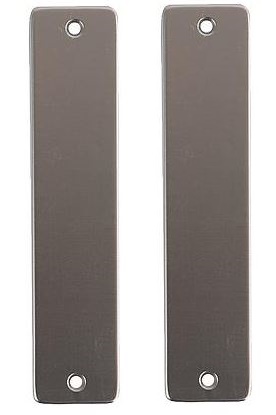 Ami Kortschild Geheel Blind Aluminium F1