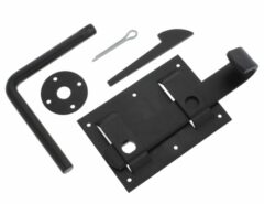 Boerenklinkstel Zwart