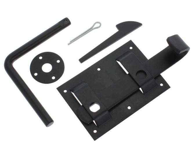 Boerenklinkstel Zwart