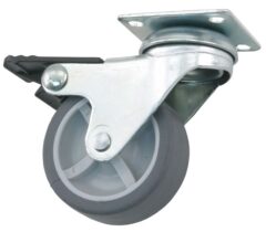 Apparaatzwenkwiel met Rem 50 mm