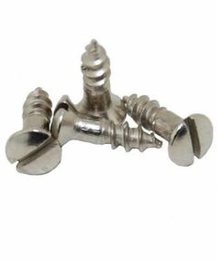 20 Houtschroeven Timeless 3,5x12 Messing Vernikkeld