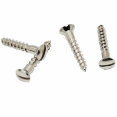 20 Houtschroeven Timeless 3,5x20 Messing Vernikkeld