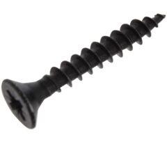 10 stuks Starx Spaanplaatschroef Zwart Gelakt 4.5 x 30 mm