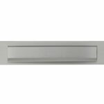 Buva briefplaat met Valklep 338 x 73 mm aluminium F1