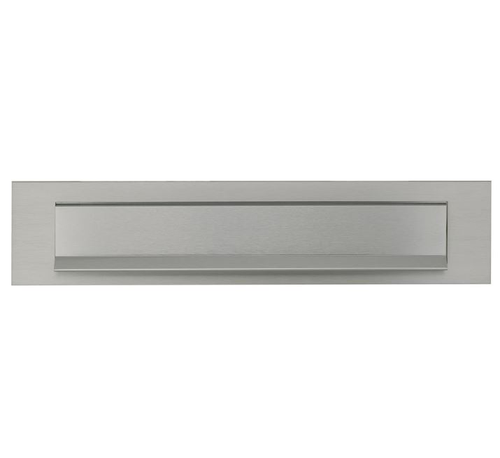 Buva briefplaat met Valklep 338 x 73 mm aluminium F1