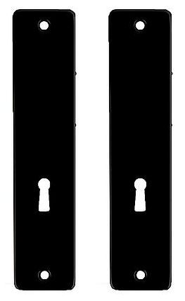 Ami Kortschild SL56 Aluminium Zwart