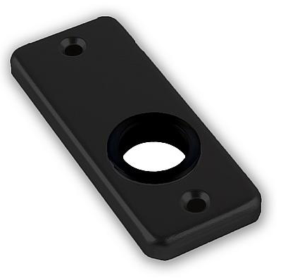 Ami Rozet Blind Aluminium Zwart