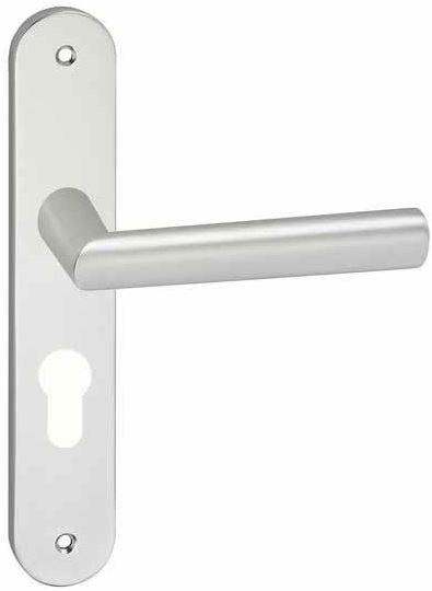 Deurkruk London op schild Ovaal PC55 Aluminium