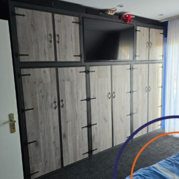 Scharnier zwart 120 mm bij Leroy thuis