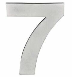 BASICS Huisnummer LBHN100-7 PVD mat rvs