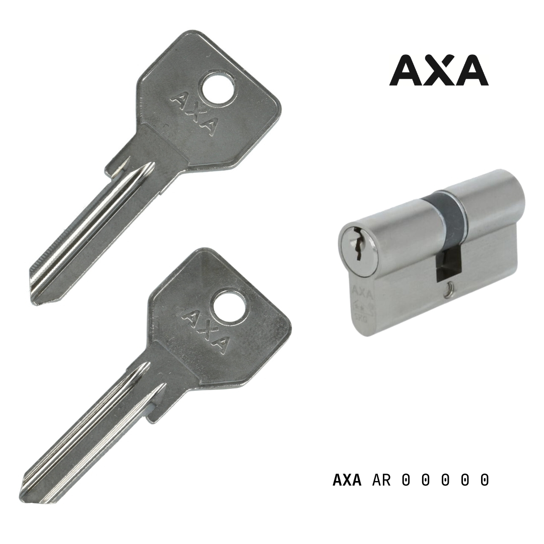 Extra sleutel voor AXA veiligheidsprofielcilinders Security SKG2