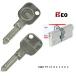 Extra sleutel voor eigenprofiel J12H136 Iseo F9 cilinders met certificaat SKG3