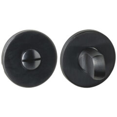 Intersteel wc-sluiting verdekt ø52x6mm met stift 6-8mm PVD zwart