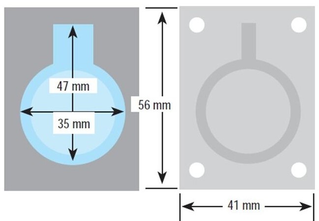 Luikring brons antiek - Afbeelding 2