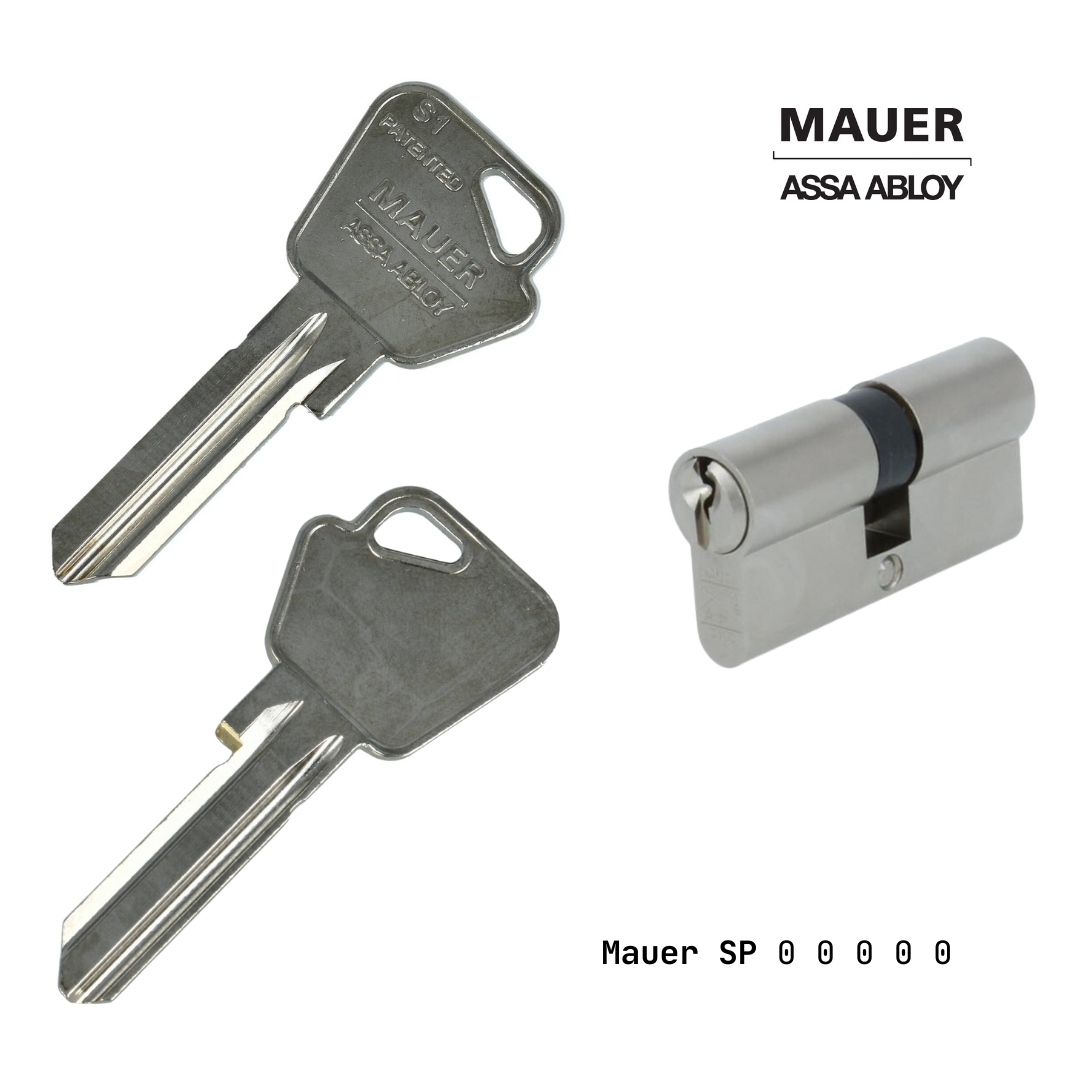 Extra sleutel voor Mauer Cilinders SP SKG2