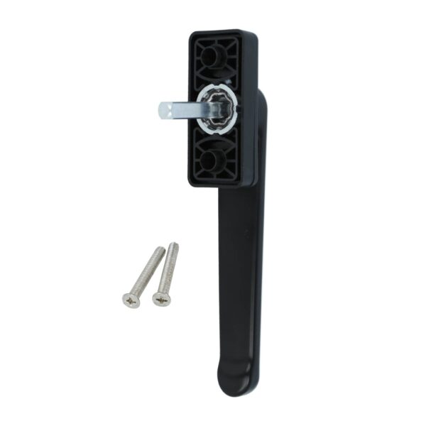 ODShop vlakke draaikiepgarnituur aluminium zwart - Afbeelding 3