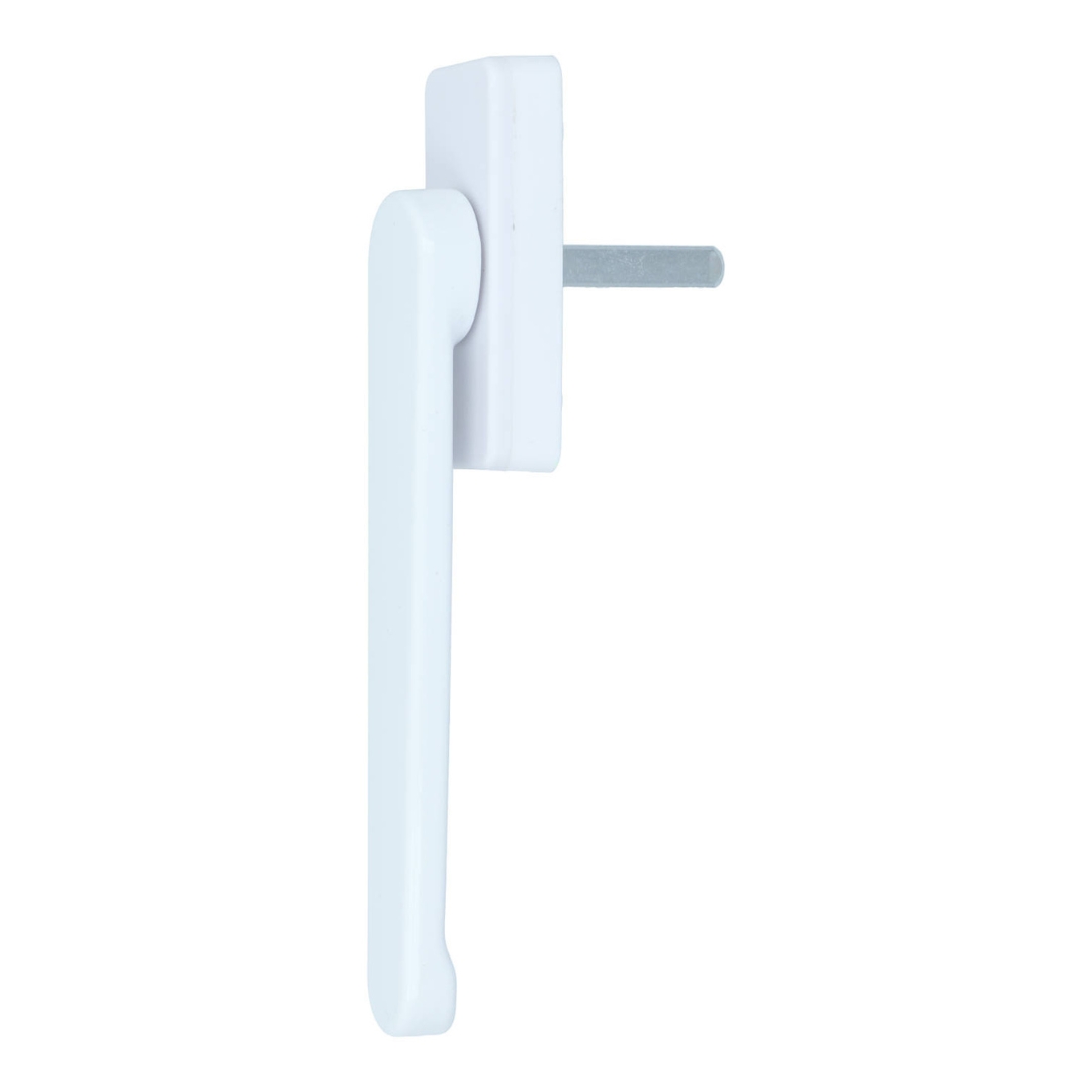 ODShop vlakke draaikiepgarnituur aluminium wit