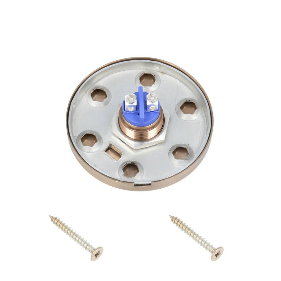 Beldrukker BASICS LB50 PVD licht brons - Afbeelding 3