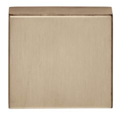 Blind plaatje BASICS BSQB53 PVD licht brons