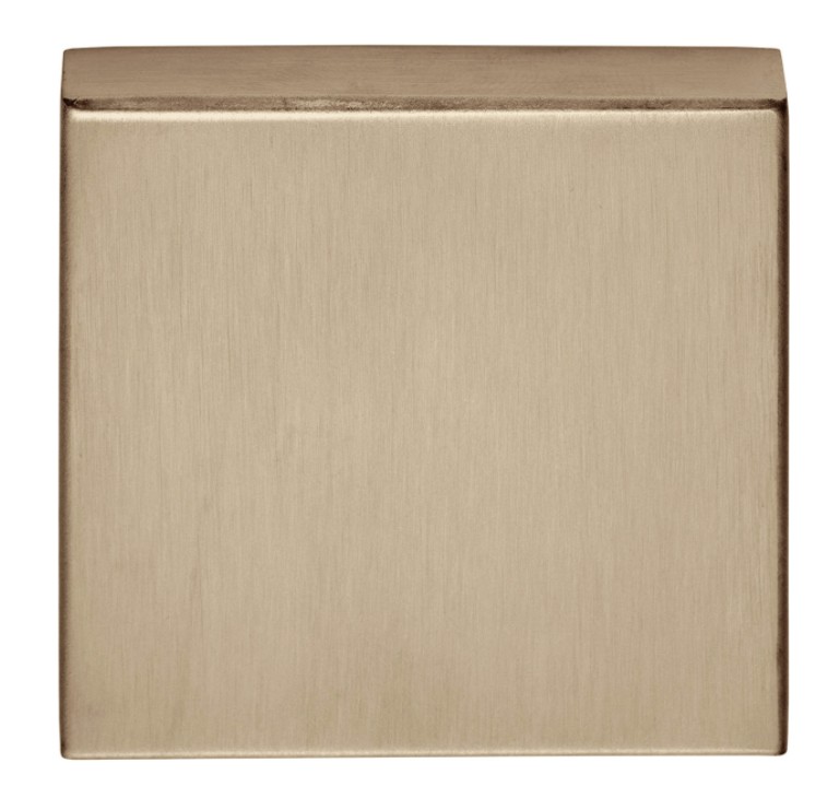 Blind plaatje BASICS BSQB53 PVD licht brons