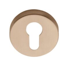 Cilinderplaatje BASIC LBY50D 10 mm PVD licht brons