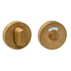 Intersteel WC-sluiting verdekt ø53x10mm met stift 8x8mm PVD messing getrommeld