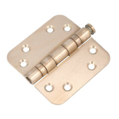 Kogellagerscharnier 8989 mm ronde hoek PVD licht brons