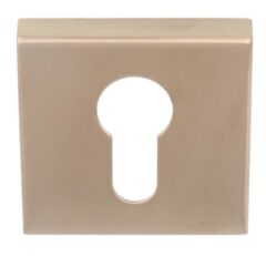 PC-Plaatje Vierkant 53x53x10 PVD licht brons