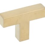 Starx t-knop vierkant 12 x 12 x 50 mm goud