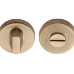 Toiletgarnituur blind BASIC LBWC50D 8 mm PVD licht brons