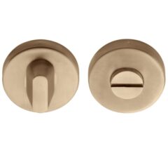 Toiletgarnituur blind BASIC LBWC50D 8 mm PVD licht brons