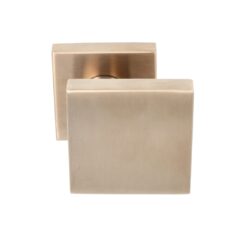 Voordeurknop BASIC BSQ60V Vast op Rozet PVD licht brons