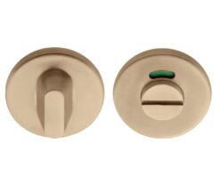 WC-Sluiting Rond PVD licht brons