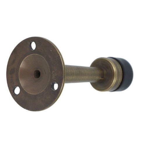 AMIG deurstopper wandmontage Ø19x75 mm messing antiek - Afbeelding 4