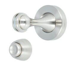 AMIG magnetische deurstopper Ø45x75mm geborsteld nikkel