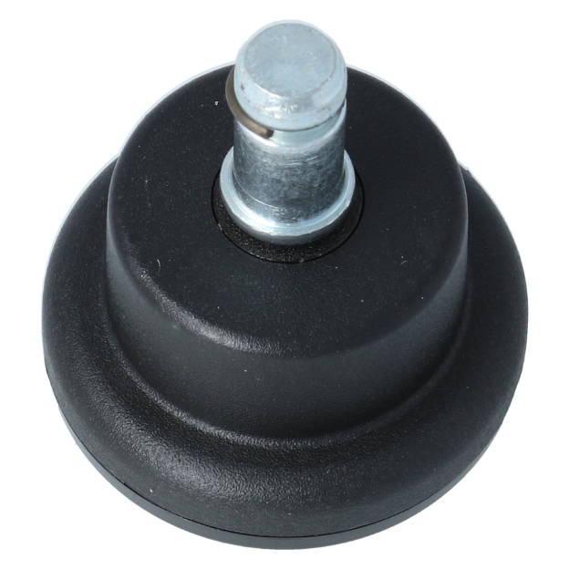 Bureaustoel glijder 50x32mm cilindrisch zwart - Afbeelding 4