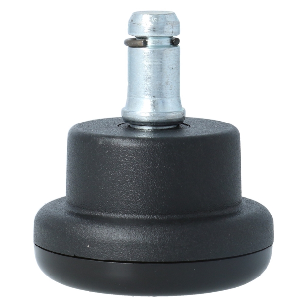 Bureaustoel glijder 50x32mm cilindrisch zwart