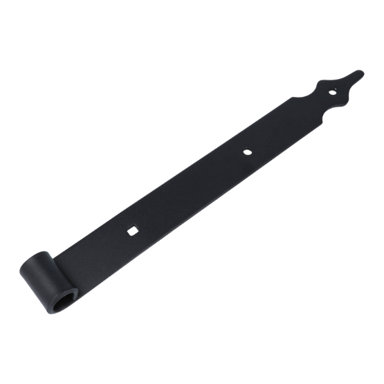 Duimheng rustica 300 mm mat zwart