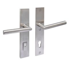 Intersteel SKG3 veiligheidsbeslag rechthoekig krukkruk Jura PC92mm met kerntrekbeveiliging rvs