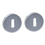 Intersteel sleutelrozetten verdekt ø53x9mm rvs getrommeld