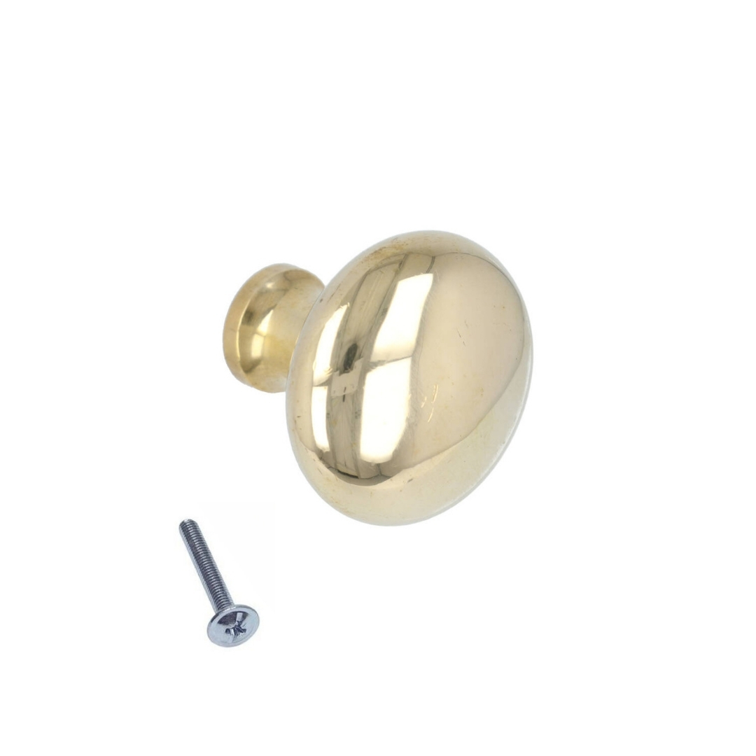 Knop 38 mm messing gepolijst - Afbeelding 2