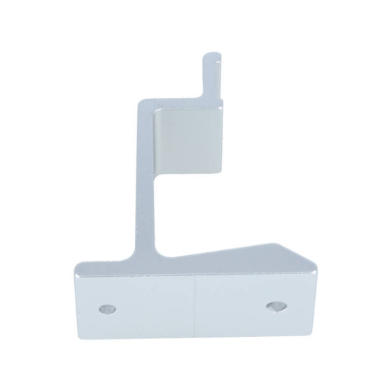 Leuninghouder opschroevend vlak zadel aluminium F1 - Afbeelding 2