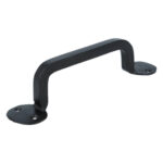 Meubelgreep 185 mm gesmeed ijzer zwart