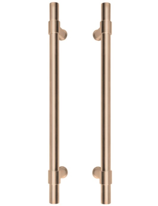 Set Deurgrepen PIET BOON PB400 PA 300 mm PVD licht brons