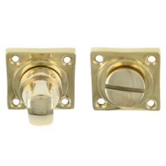 WC-sluiting 8 mm messing gepolijst